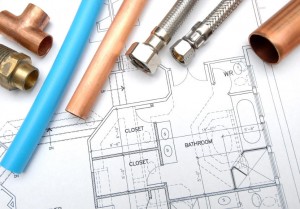 plumbing a bathroom