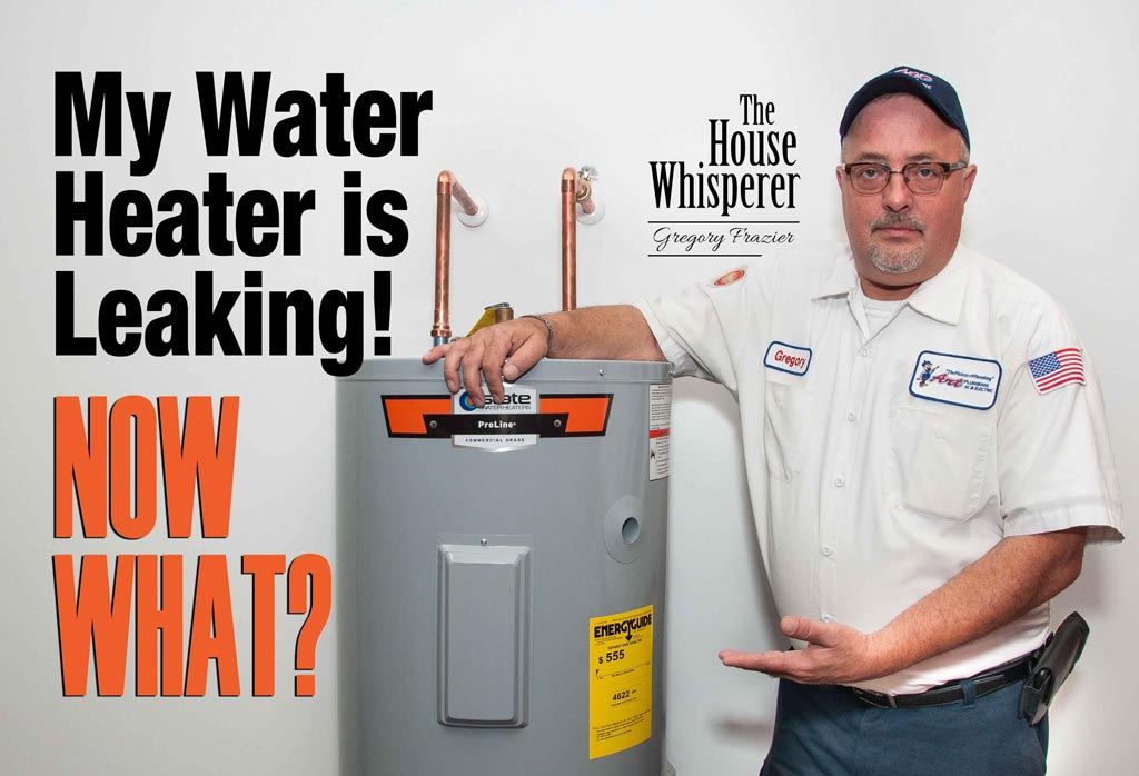 water heater leak