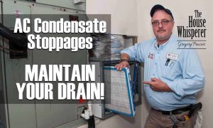 ac condensate stoppages