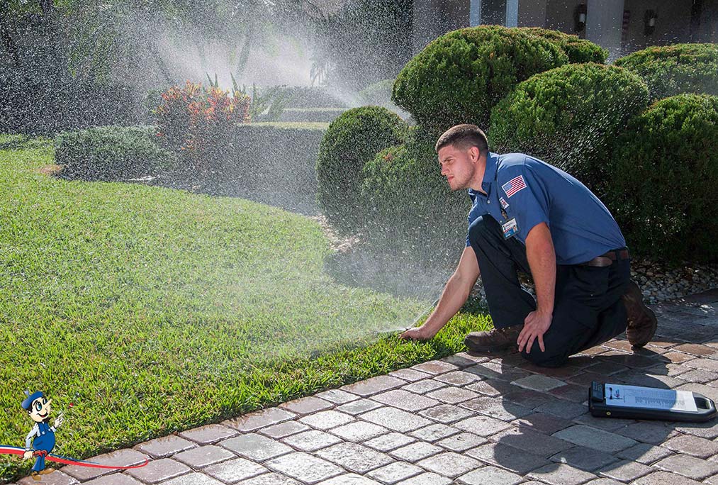 irrigation installation