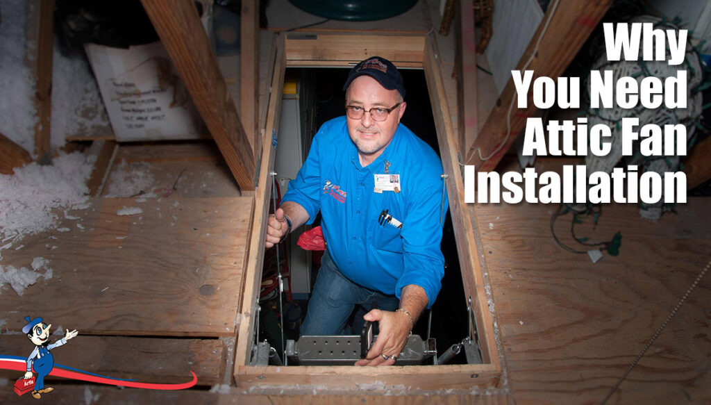 Attic Access And Fan