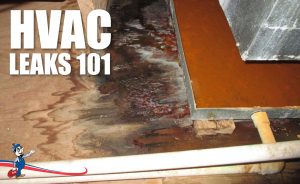 HVAC leaks