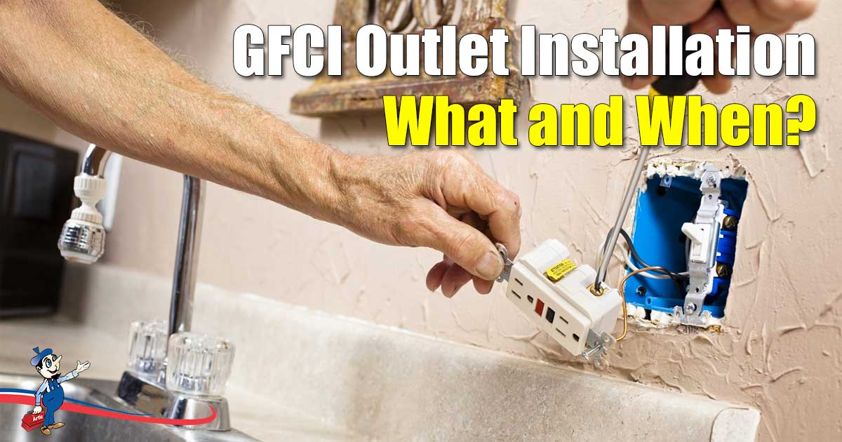 GFCI outlet installation