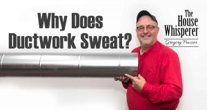 why does ductwork sweat