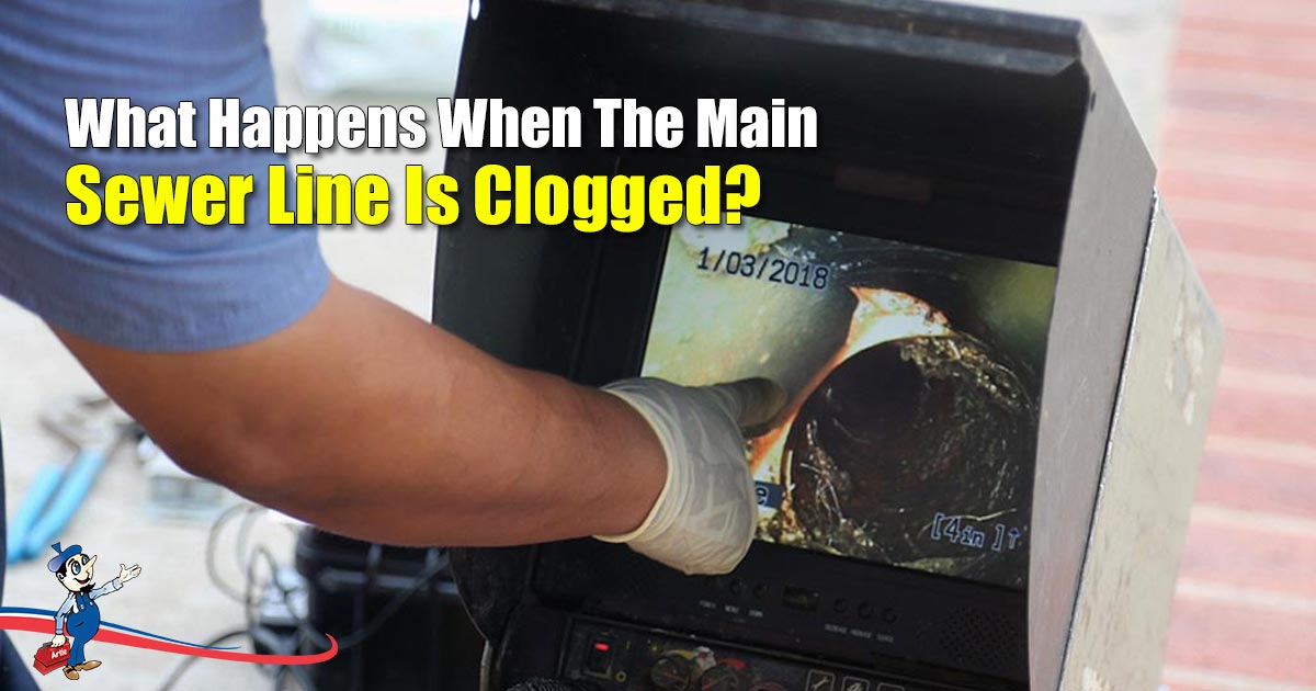 A Clogged Main Sewer Line: Causes & Warning Signs