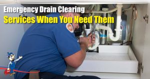 Emergency Drain Clearing Services