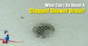 Clogged Shower Drain