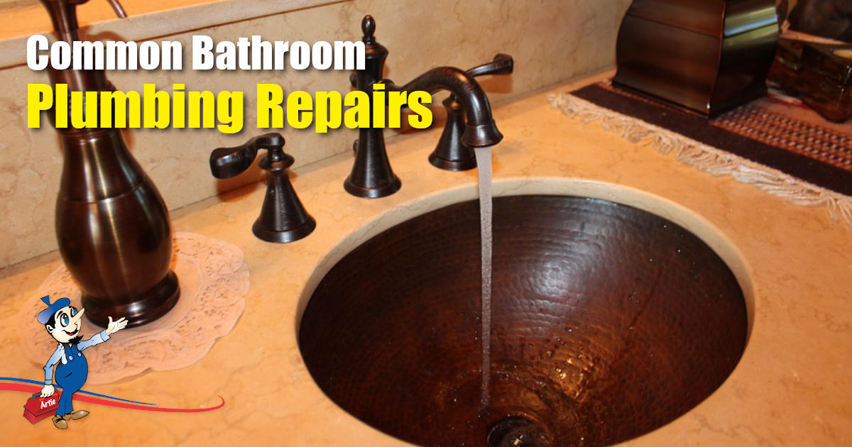 bathroom plumbing repairs