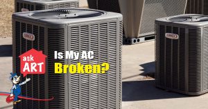 AC fan broken