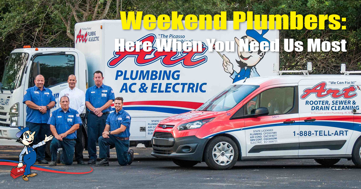 weekend plumbers