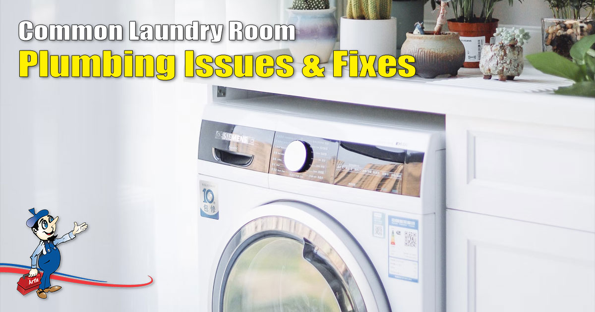 laundry room plumbing