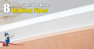 leaking pipes