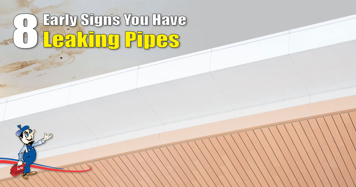 leaking pipes