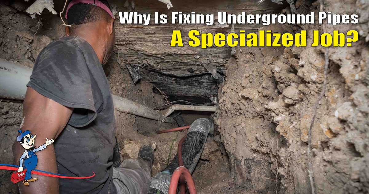 fix underground pipes
