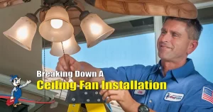 ceiling fan installation