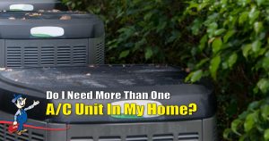 AC unit installation
