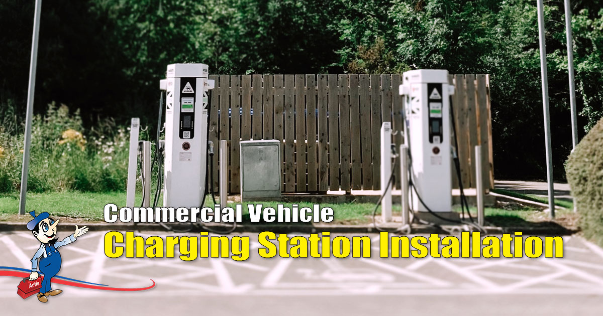 vehicle charging station