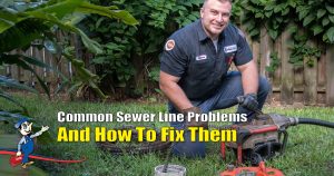 sewer line
