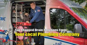 clogged drain
