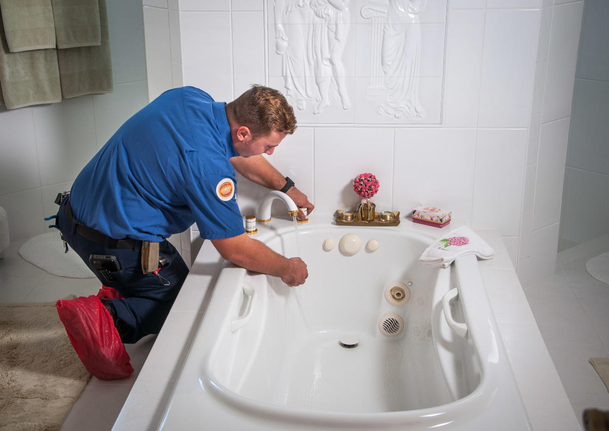 shower and bathtub plumbing