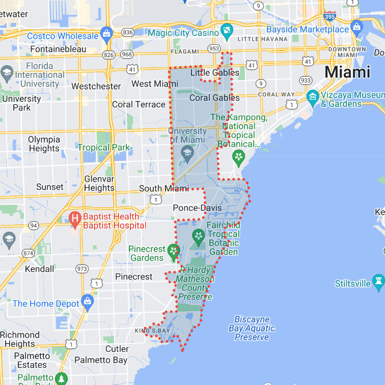 Coral Gables Air Conditioning, Plumbing, Electrical & Drain Cleaning Services